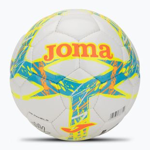 М'яч футбольний Joma Dali III flour turquoise/flour coral розмір 4