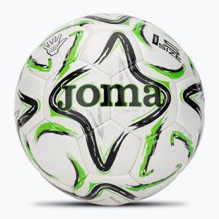 М'яч футбольний Joma Egeo II black/fluor green розмір 5