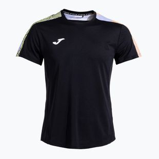 Футболка тенісна чоловіча Joma Challenge black