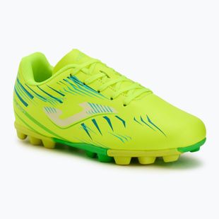 Кросівки футбольні дитячі Joma Propulsion Jr HG fluor lemon
