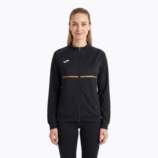 Кофта для бігу жіноча Joma Record III Full Zip black