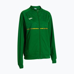 Кофта для бігу жіноча Joma Record III Full Zip green