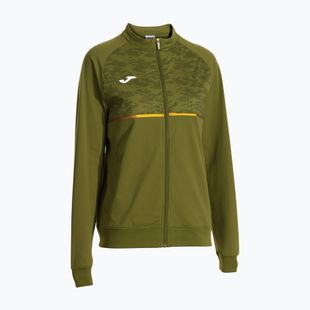 Кофта для бігу жіноча Joma Record III Full Zip green