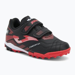 Кросівки футбольні дитячі Joma Powerful Jr TF black
