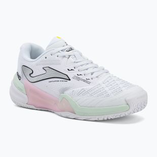 Жіноче тенісне взуття Joma Roland Lady AC white/pink