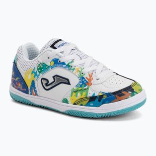 Футбольне взуття дитяче Joma Top Flex Jr IN white