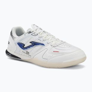 Кросівки футбольні чоловічі Joma Top Flex Ultralight Indoor white/royal blue