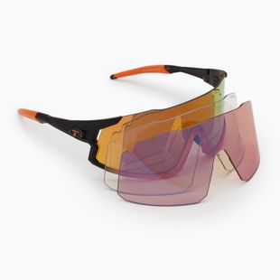Окуляри сонцезахисні Tifosi Stash Clarion black/orange fade/orange/ac red/clear