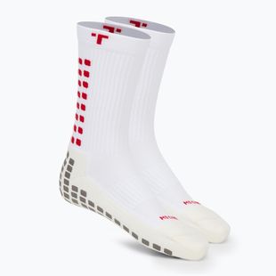 Шкарпетки футбольні TRUsox Mid-Calf Cushion 3.0 Limited Edition white/red
