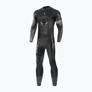 Комбінезон для тріатлону чоловічий Synergy Hybrid EFX4 Full Sleeve Triathlon black