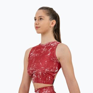 Топ для тренувань жіночий NEBBIARough Girl Crop red
