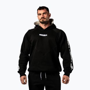 Кофта чоловіча NEBBIA Hero Hoodie black