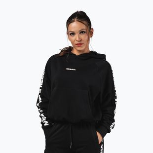 Кофта жіноча NEBBIA Off-Duty Hoodie black
