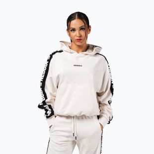 Кофта жіноча NEBBIA Off-Duty Hoodie cream