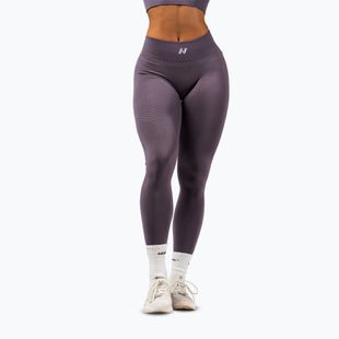 Легінси для тренувань жіночі NEBBIA Flow Seamless Maximum Push-Up dark grey