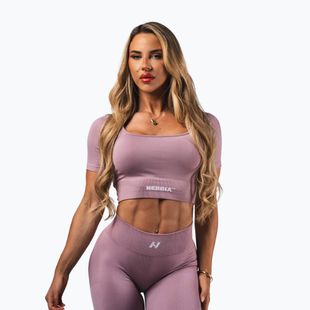 Топ для тренувань жіночий  NEBBIA Flow Seamless pink