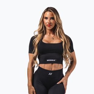 Топ для тренувань жіночий  NEBBIA Flow Seamless black