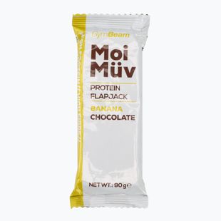 Батончик протеїновий GymBeam MoiMüv Flapjack 90 г banana/chocolate