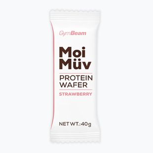 Вафля протеїнова GymBeam MoiMüv 40 г strawberry