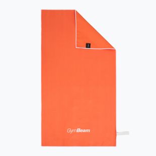 Рушник GymBeam orange/white