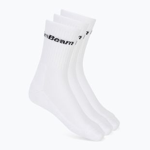 Шкарпетки чоловічі GymBeam 32620 3/4 3 пари white