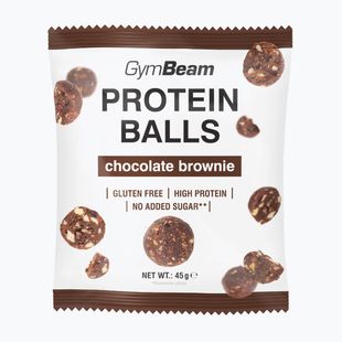 Кульки протеїновий GymBeam Protein Balls 45 g chocolate brownie