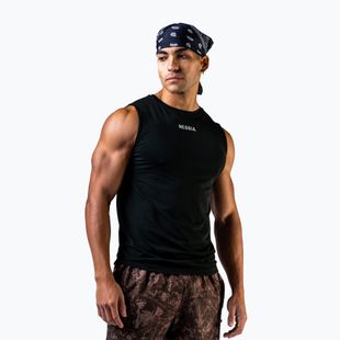 Футболка для тренувань чоловіча NEBBIA Power black