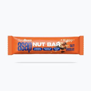 Батончик протеїновий GymBeam ASAP Nut Bar 40 g salty chocolate