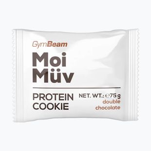 Білкове печиво GymBeam MoiMüv 75 g double chocolate