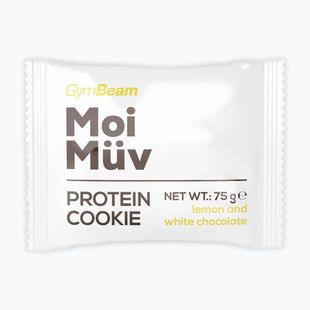 Печиво білковий GymBeam MoiMüv 75 г lemon/white chocolate