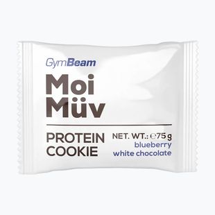 Білкове печиво GymBeam MoiMüv 75 g blueberry/white chocolate