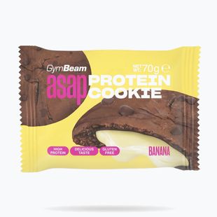 Протеїнове печиво GymBeam ASAP 70 g banana