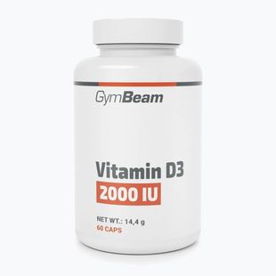 Вітамін D GymBeam Vitamin D3 2000 IU 60 capsules