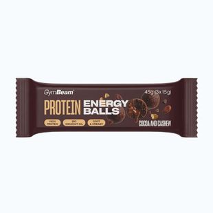 Батончик протеїновий GymBeam Protein Energy Balls 45 g coca/cashew