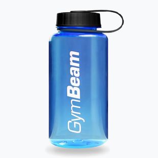 Пляшка GymBeam Blue 1000 ml clear