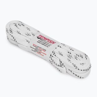 Шнурки для ковзанів Tempish Hockey Waxed white