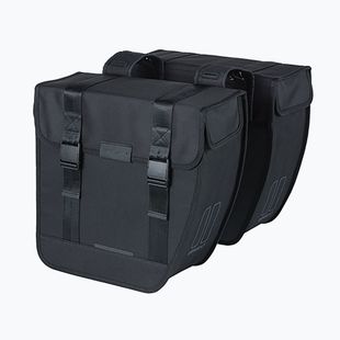 Сумка велосипедна подвійна задня Basil Tour XL Double Bag чорна B-18196