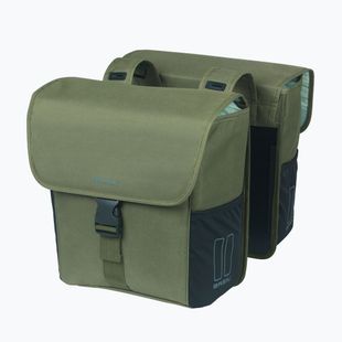 Сумка велосипедна Basil Go Double Bag 32 л dark green