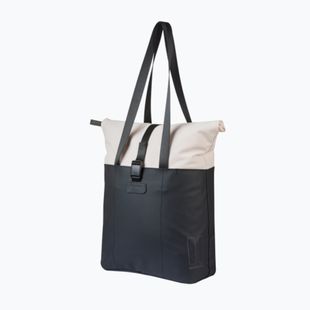 Сумка велосипедна Basil Vive Shopper MIK Hooks 15-20 л off white/black