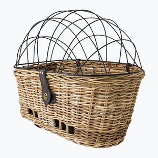 Кошик велосипедний задній FastRider Jale Rattan Dog Bike Basket Klickfix 57 л naturel