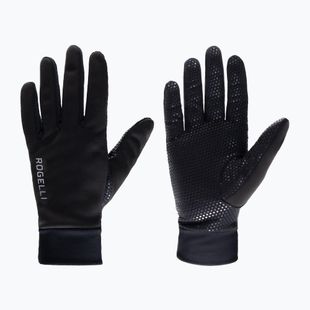 Рукавички велосипедні жіночі Rogelli Laval Mid Season LW Windproof black