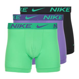 Труси чоловічі Nike Dri-Fit Essential Micro Boxer Brief 3 пари green shock/wild violet/black txtd wb