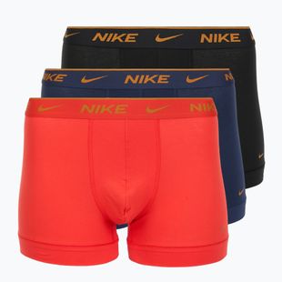 Труси чоловічі Nike Everyday Cotton Stretch Trunk 3 пари light crimson/midnight navy/black