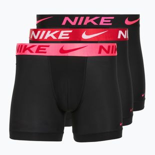 Труси чоловічі Nike Dri-Fit Essential Micro Boxer Brief 3 пари black hyper pink/uni red/black high shine wb