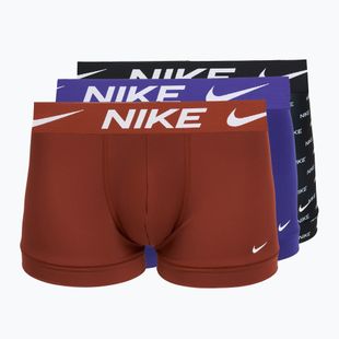 Боксерки чоловічі Nike Dri-Fit Essential 3 pairs black nike print/mars stone/deep night