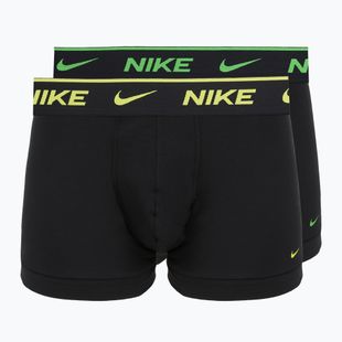 Боксерки чоловічі Nike Essential Cotton Stretch 2 pairs black pepper
