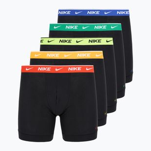 Труси чоловічі Nike Essential Cotton Stretch 5 пар black/volt/pt red/game royal/sm green/un gold wb