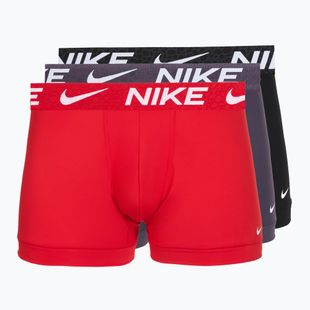 Боксерки чоловічі Nike Dri-Fit Essential Micro Trunk 3 pairs sport red
