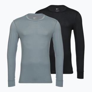 Лонгслів чоловічий Nike Crewneck 2 pack carbon heather