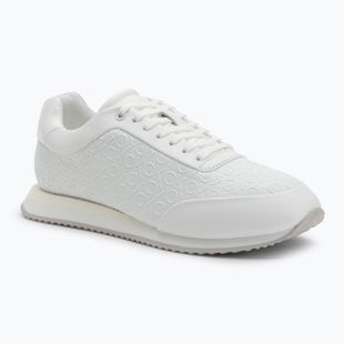 Кросівки жіночі Calvin Klein HW0HW02574 Runner Lace Up Mono Pu Triple Bright White